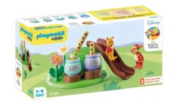 PLAYMOBIL 1-2-3 DISNEY - WINNIE L'OURSON ET TIGROU AVEC JARDIN D'ABEILLES #71317